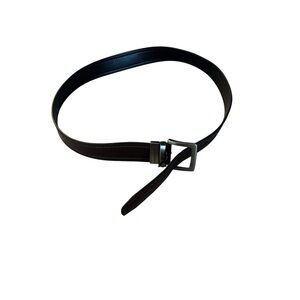 Columbia Men's Reversible Brown and Black Leather Belt